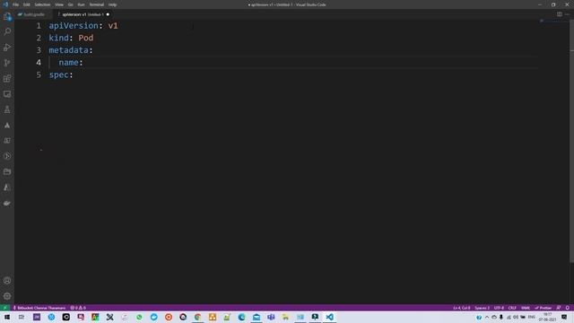 K03 Kubernetes in Tamil - Creating Cluster in GKE, First Pod Spec Yaml смотреть онлайн