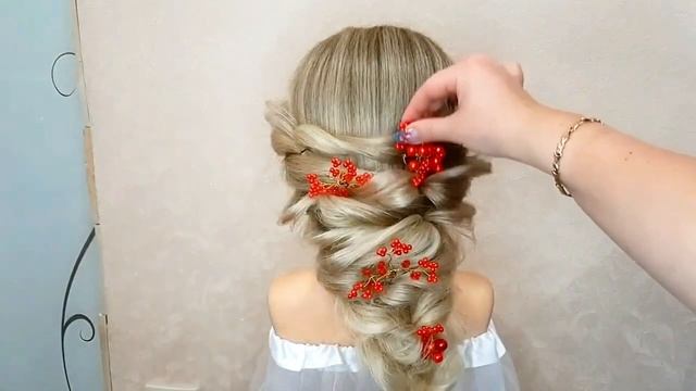 Прически 2023 женские на длинные волосы /Учебник по прическам смотреть онлайн