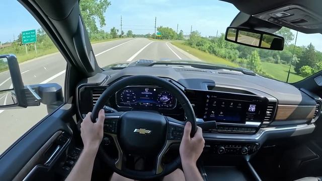 2024 Chevrolet Silverado 2500 HD High Country - POV Test Drive (Binaural Audio) смотреть онлайн