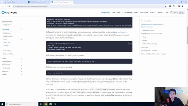 Homelab Series - Creating a Docker Self Hosted Chatwoot Server смотреть онлайн