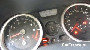 Сброс межсервисного интервала Рено Меган 2