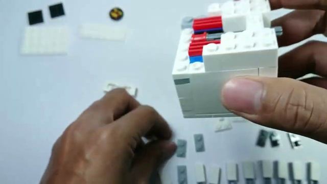 Lego Minecraft Ghast Unofficial by LELE Bricks Easy Build Kids Toys смотреть онлайн