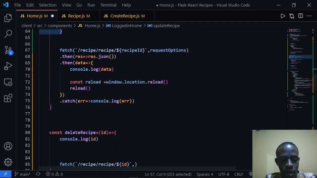 Build A Full-Stack Web Application with Flask And ReactJS - Part 15 Deleting API Resources смотреть онлайн