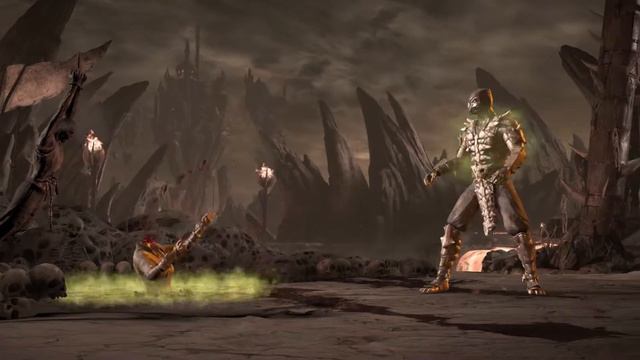 MKX Reptile Acid Bath Fatality смотреть онлайн