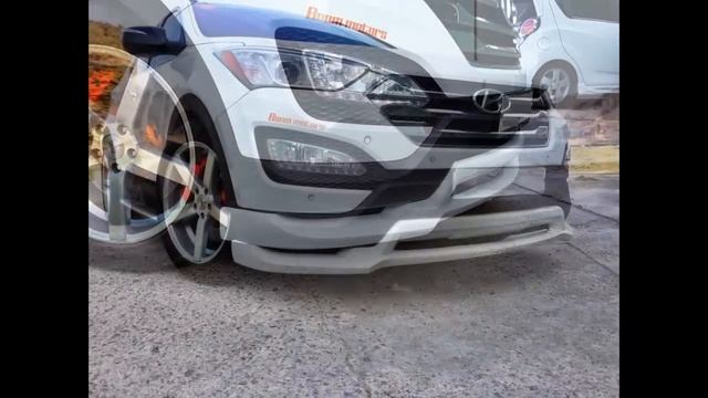 zest aeroparts Hyundai Motors Santafe DM(2013) Body kit (제스트 싼타페DM 에어댐) смотреть онлайн