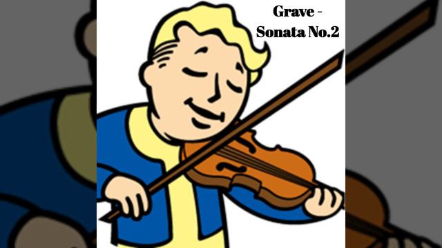 Fallout 3 - Grave, Sonata No.2 - J.S. Bach смотреть онлайн