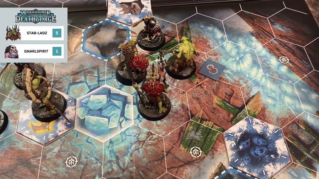 Warhammer Underworlds Battle Report: Daggok’s Stab-Ladz vs Gnarlspirit Pack смотреть онлайн