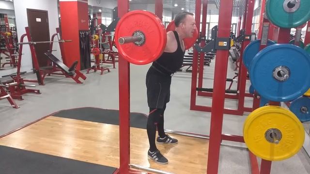 Присед с низкой штангой 120 на 10 смотреть онлайн