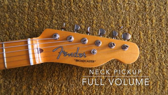 Fender 70th Anniversary Broadcaster Telecaster with Classic Blend Wiring смотреть онлайн