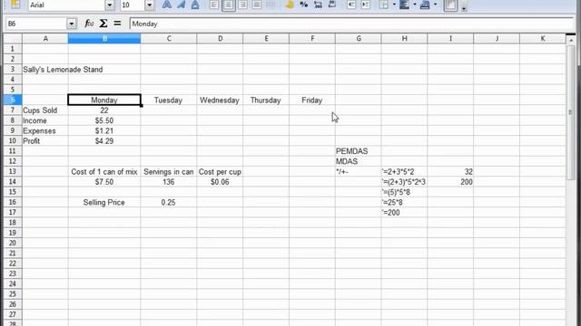 7 - LibreOffice Calc, OpenOffice Calc, Excel Tutorial -- Fill Handle Anchoring смотреть онлайн