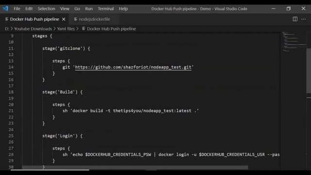 Jenkins Pipeline to Automate Docker Build and Push To Docker Hub смотреть онлайн