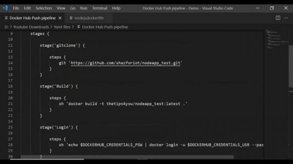 Jenkins Pipeline to Automate Docker Build and Push To Docker Hub