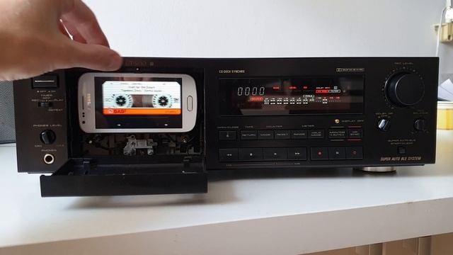 PIONEER CT-S610 SR as MP3/FLAC player - Tapeless Deck Project смотреть онлайн
