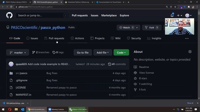 PASCO + Python: Windows Setup смотреть онлайн