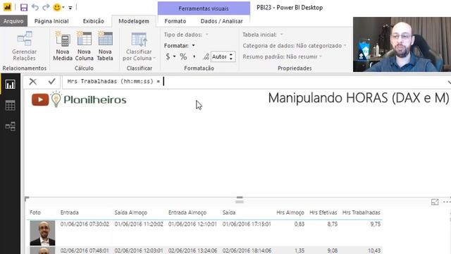 Power BI (desktop) - Trabalhando com Horas (Serial X hh:mm:ss) смотреть онлайн