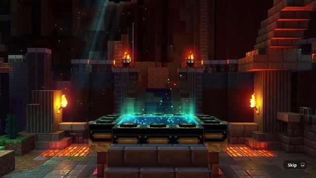Echoing Void DLC Trailer | Minecraft Dungeons смотреть онлайн