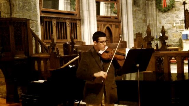 Sam Cooperman -- Bach Partita no.2 BWV 1004 : 4 movement - Giga смотреть онлайн
