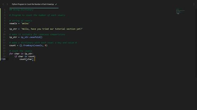 Count the Number of Each Vowel in Python | Python Examples | Python Coding Tutorial | Python Coding смотреть онлайн