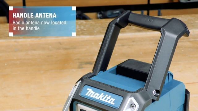 Makita UK DMR115 Job Site Radio смотреть онлайн
