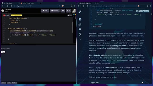 Svelte For Beginners #3 - The Single File Component смотреть онлайн