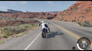 BeamNG Drive Mods - Motocross Dirt and Street Bike show case! (motorcycle accidents #24)