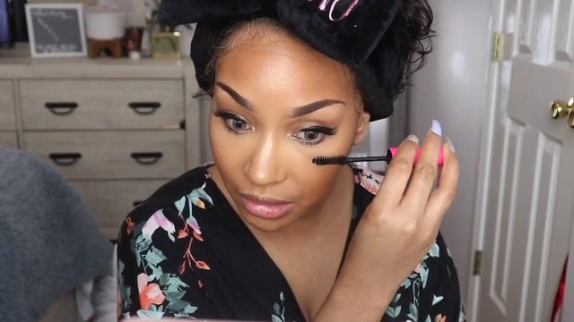 MAKEUP ROUTINE FOR WORK| 3-N-1 MAKEUP, HAIR, & SCRUBS