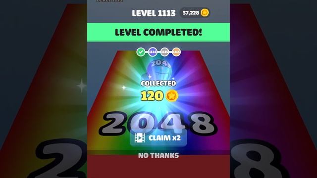 Ball Merge 2048 - All Levels Ball Gameplay Android, iOS ( Level 1109 - 1118 ) смотреть онлайн