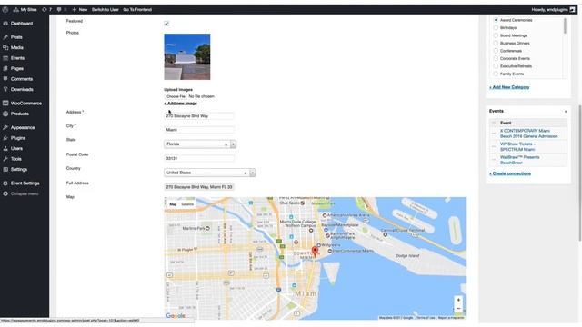 WP Easy Events Pro WordPress Plugin - Venue Management смотреть онлайн