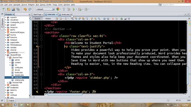 27 - Student Portal in PHP/MySQL (Pashto) смотреть онлайн