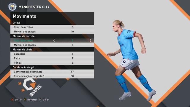 PES 2021 - NEW FACE ERLING HAALAND CONVERT TO EFOOTBALL 2023 By:@HED Facemaker - Somente PC - 4K смотреть онлайн