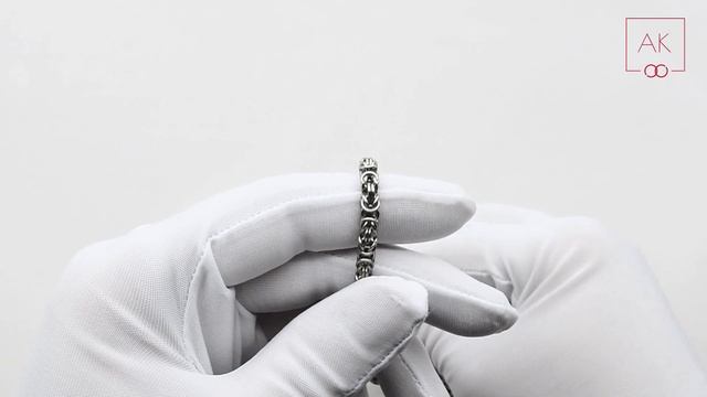 Тонкая цепь «Византия» из нержавеющей стали смотреть онлайн