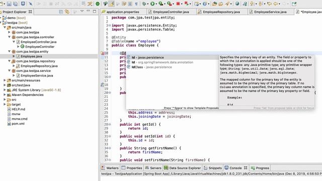 Spring Boot | Tutorial 15 : Spring Data JPA and H2 Database Part 1 смотреть онлайн