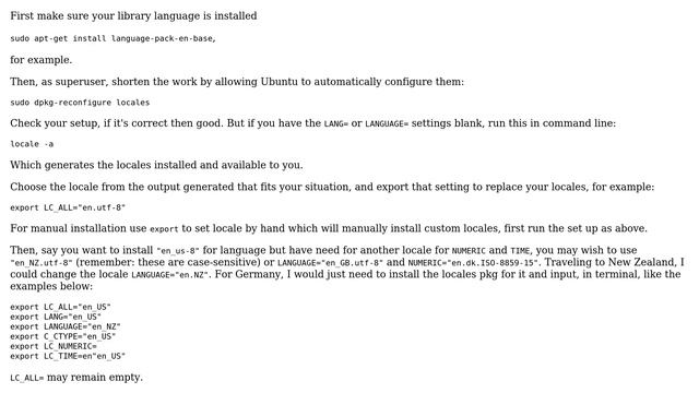 `Gtk-WARNING \*\*: Locale not supported by C library. ` when starting apps from the commandline смотреть онлайн