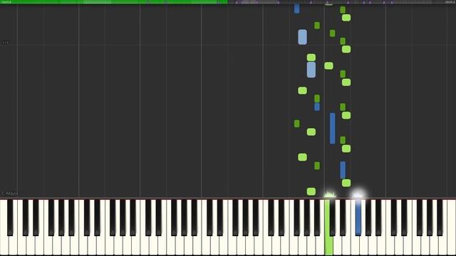 Nikolai Medtner: Second Improvisation, Op. 47 - Synthesia Tutorial смотреть онлайн