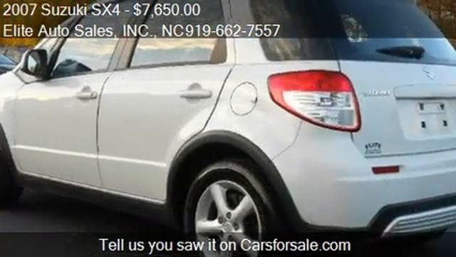 2007 Suzuki SX4 Convenience AWD - for sale in Raleigh, NC 27 смотреть онлайн