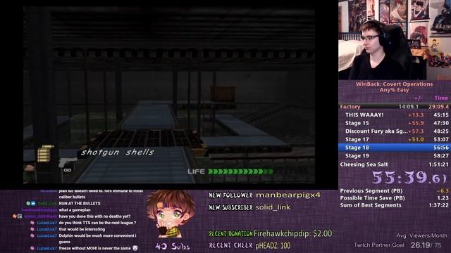 Winback: Covert Operations any% Easy Speedrun WR 1:48:51 смотреть онлайн