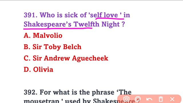 William Shakespeare || Previous Year Questions || TGT/PGT/LT/GIC/GDC And Other Exams смотреть онлайн