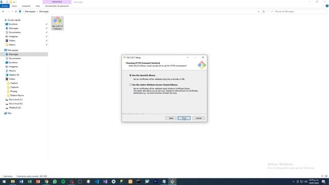 Instalación GIT en Windows 10 смотреть онлайн