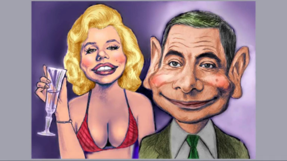 Caricature From Photo. Карикатура с фотографии.