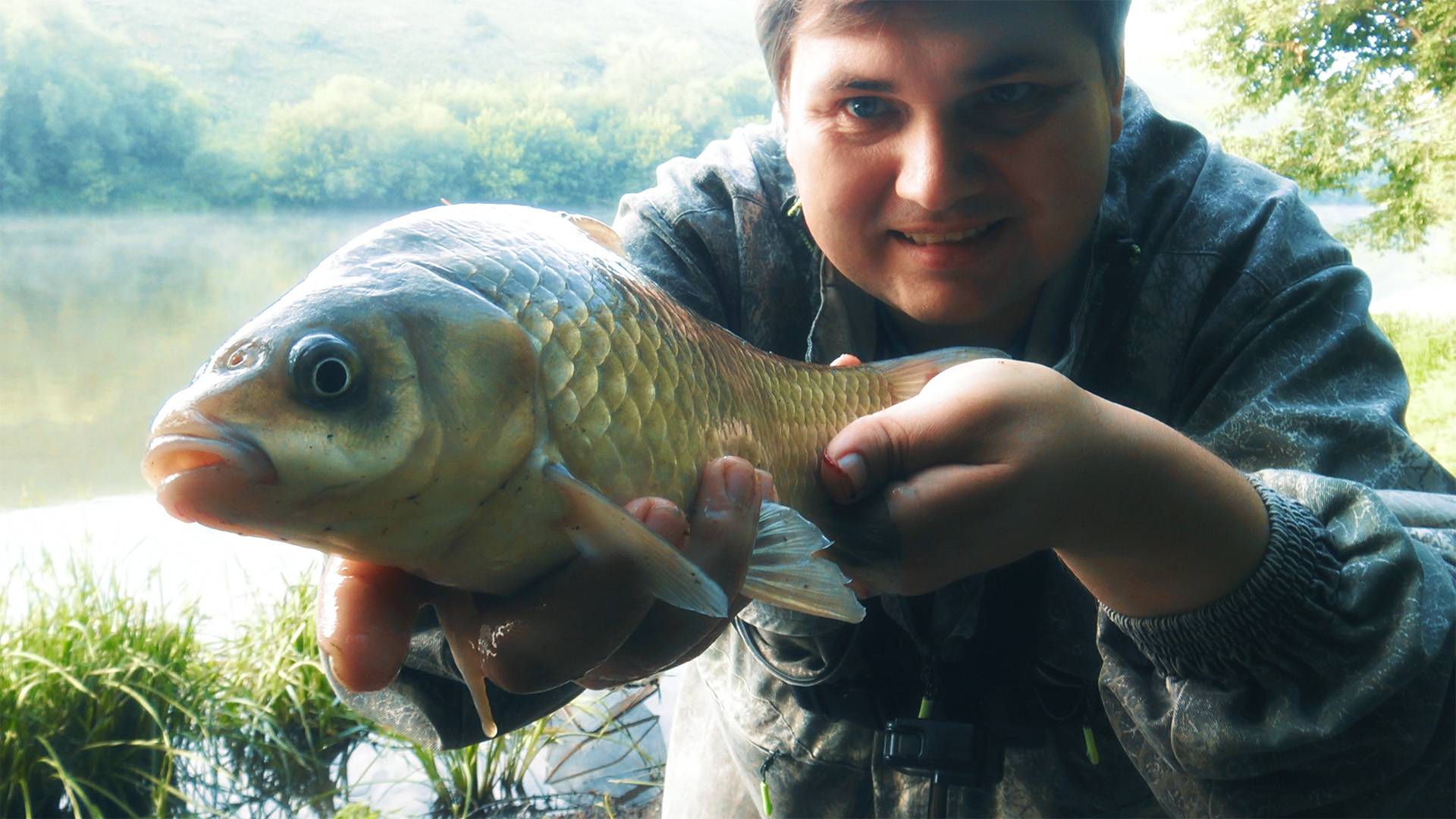 Рыбалка на фидер на притоке Дона реке Быстрая Сосна. смотреть онлайн