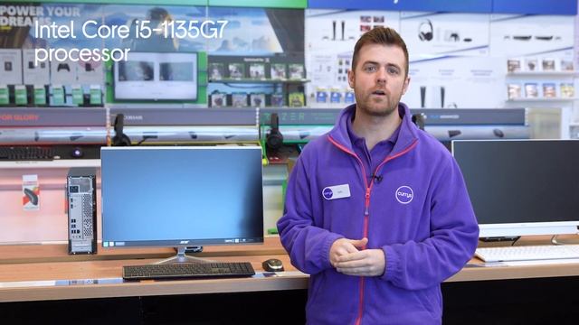 Acer Aspire C24-1650 23.8" All-in-One PC - Intel® Core™ i5, 1 TB SSD, Silver - Product Overview смотреть онлайн