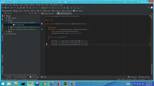 Building a Simple Calculator Using Switch Case In Android Studio | Hindi | XOAD | LPU смотреть онлайн