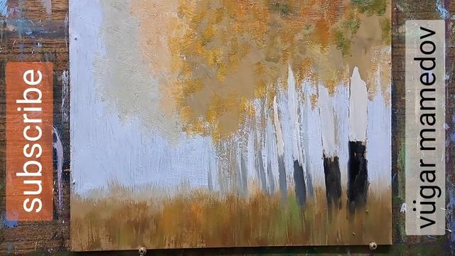 Drawing an autumn landscape смотреть онлайн
