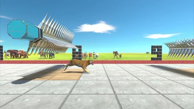 Passage of Spiky Rotators - Animal Revolt Battle Simulator смотреть онлайн