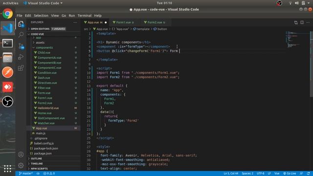 Dynamic Component | #17 | Vue Js 3 Tutorial in Hindi смотреть онлайн