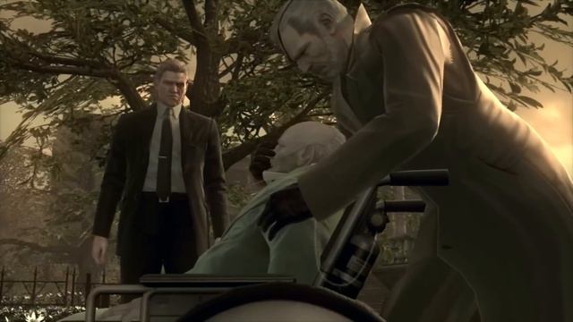 Metal Gear Solid 4 - Snake Meets Big Boss (Final Scene of Franchise) смотреть онлайн