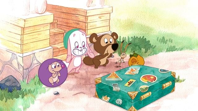 Хихижук ✏️ Рисование с друзьями ✏️ Смешной и добрый мультик для малышей смотреть онлайн