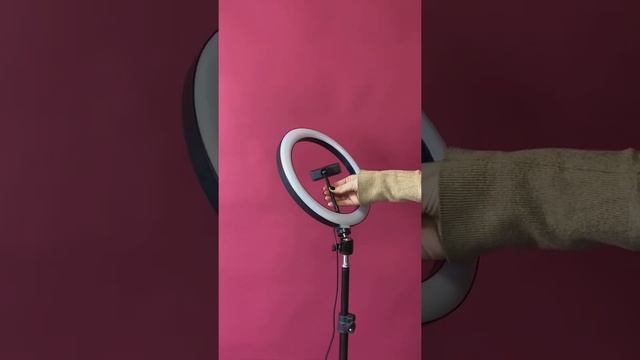 Стойка штатив для кольцевых ламп/Трипод Pastila/Держатель для кольцевой лампы смотреть онлайн