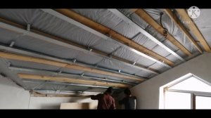 Каркас на потолок . Потолок на мансарде