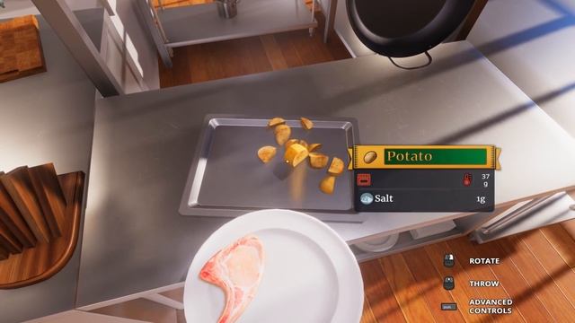 Cooking Simulator #5 - Новый навык нарезки. Работа с заготовками смотреть онлайн